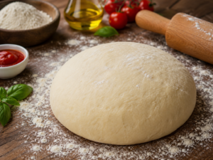 massa de pizza caseira