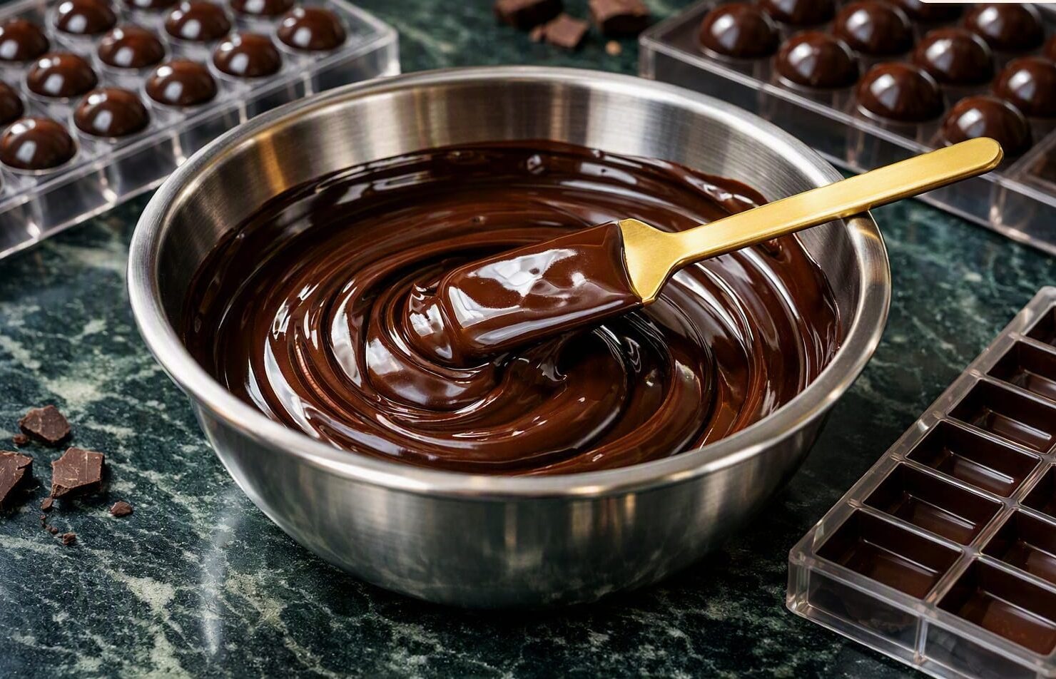 Como fazer a Temperagem correta no Chocolate Nobre