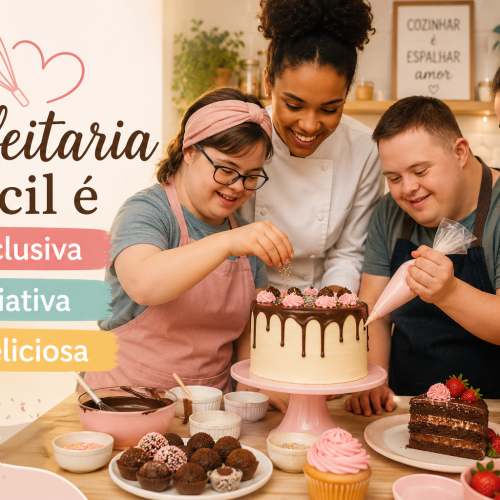 Confeitaria Fácil é Inclusiva, Criativa e Deliciosa