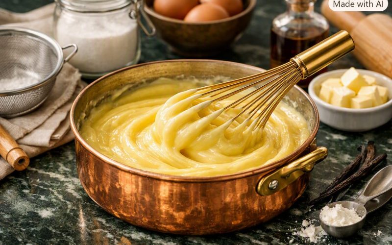 Creme de Confeiteiro Aveludado: O Segredo para Recheios Cremosos e Sem Pelotas